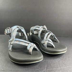 Chaco Hiking Sandal Womens 8  Blue Aztec ZX/2 Classic Strappy Casual Comfort